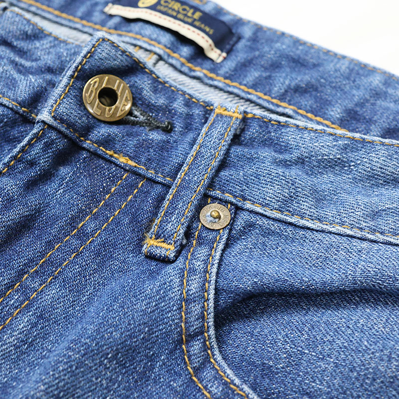 JAPAN BLUE JEANS/ジャパンブルージーンズ J404 CIRCLE クラシックストレート 12.5oz アフリカ綿セルヴィッチ Aging Wash