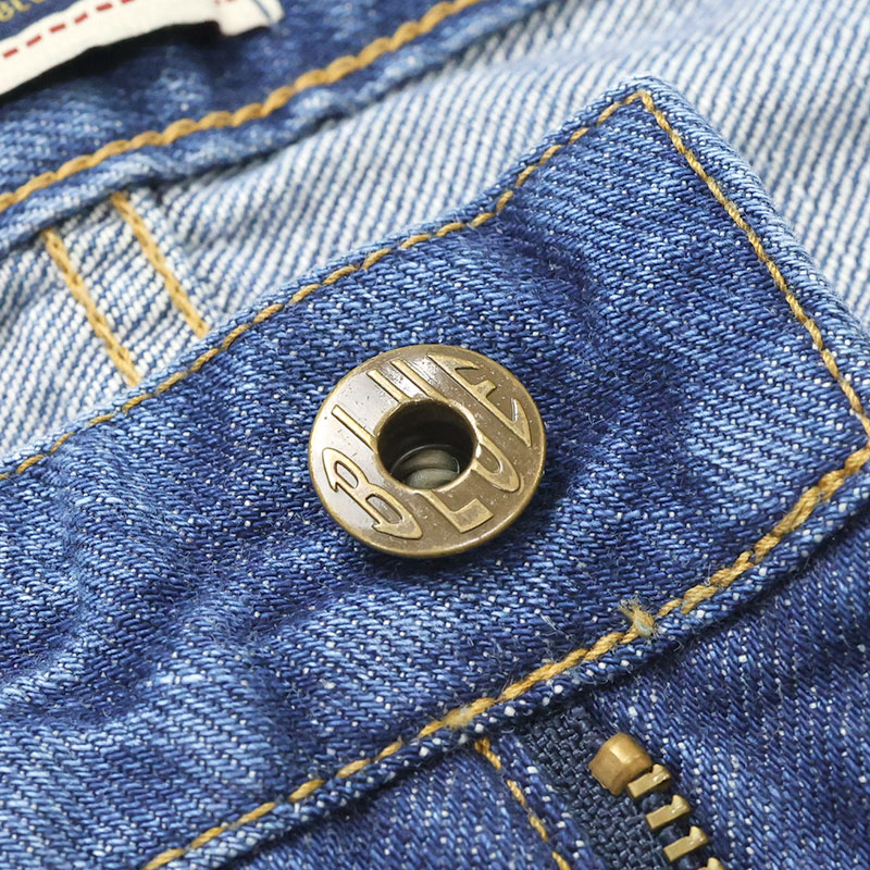 JAPAN BLUE JEANS/ジャパンブルージーンズ J404 CIRCLE クラシックストレート 12.5oz アフリカ綿セルヴィッチ Aging Wash
