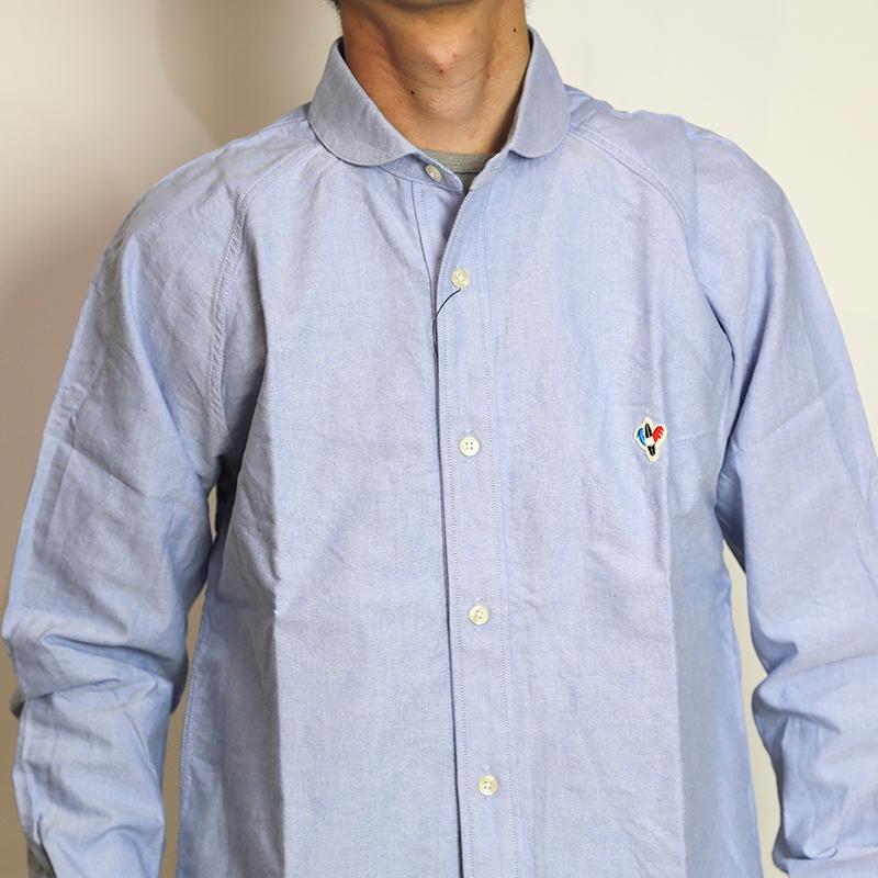 ArvorMaree/アルボーマレー セーラーカラー オックスフォードロングスリーブシャツ