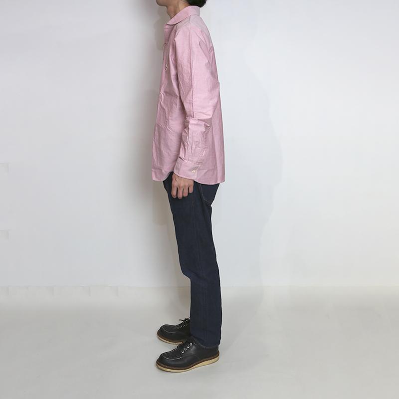 ArvorMaree/アルボーマレー セーラーカラー オックスフォードロングスリーブシャツ