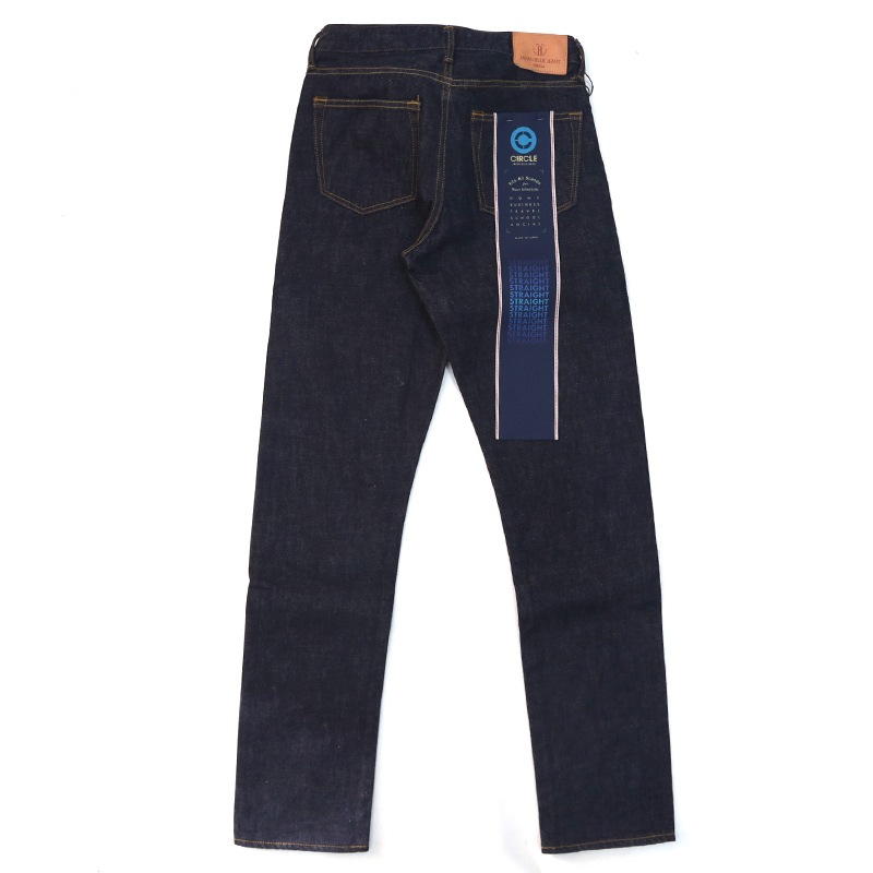 JAPAN BLUE JEANS/ジャパンブルージーンズ CIRCLE ストレート 12.5oz アフリカ綿 ヴィンテージセルヴィッチ ジッパー J304