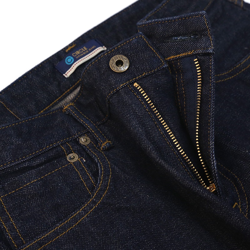 JAPAN BLUE JEANS/ジャパンブルージーンズ CIRCLE ストレート 12.5oz アフリカ綿 ヴィンテージセルヴィッチ ジッパー J304