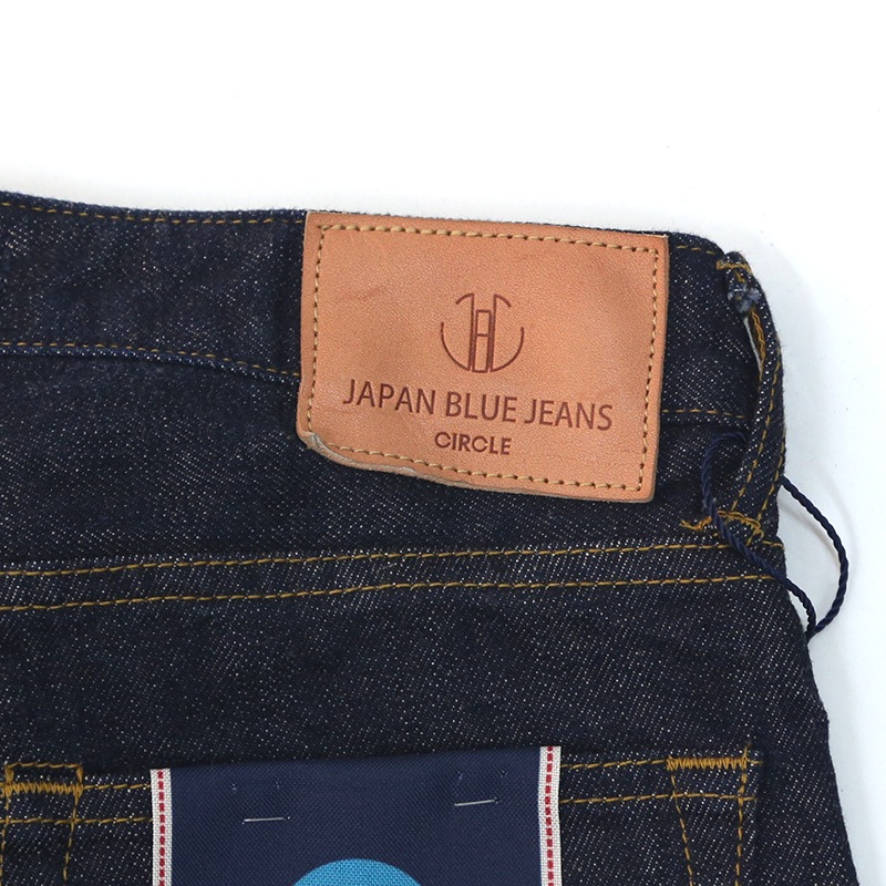 JAPAN BLUE JEANS/ジャパンブルージーンズ CIRCLE ストレート 12.5oz アフリカ綿 ヴィンテージセルヴィッチ ジッパー J304