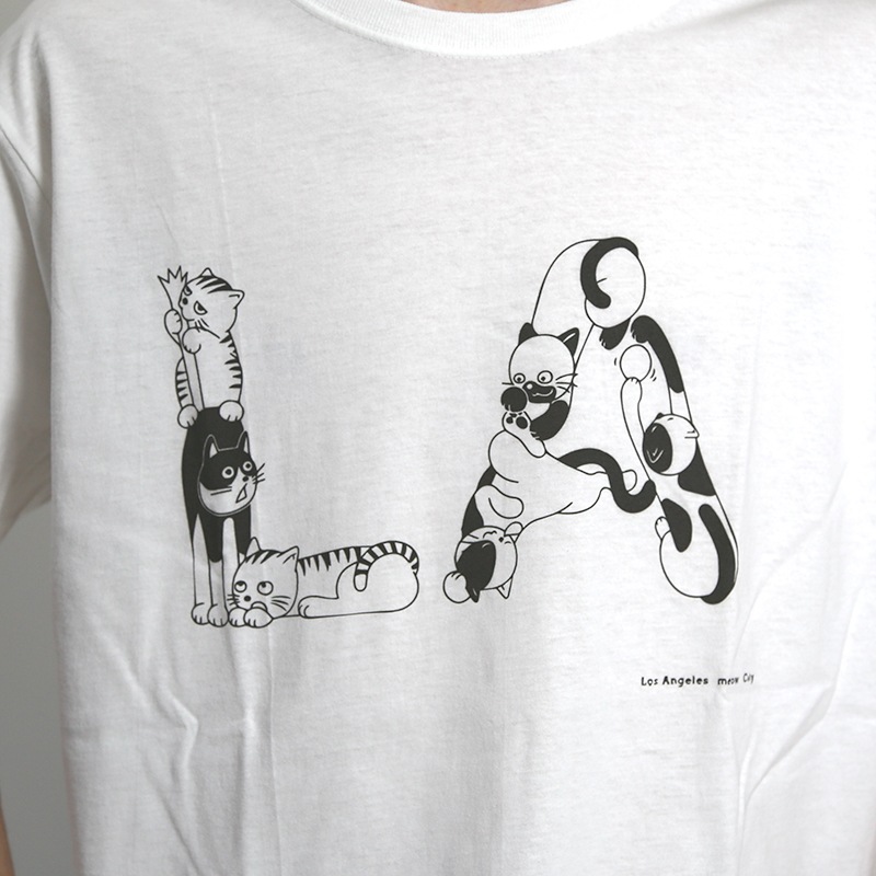 CAT LA Tee ロサンゼルス
