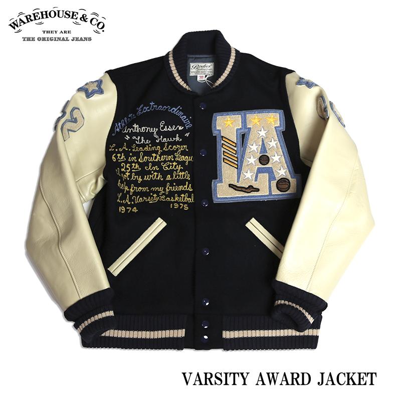 WAREHOUSE/ウェアハウス Lot 2229 1970’S VARSITY AWARD JACKET フルレター