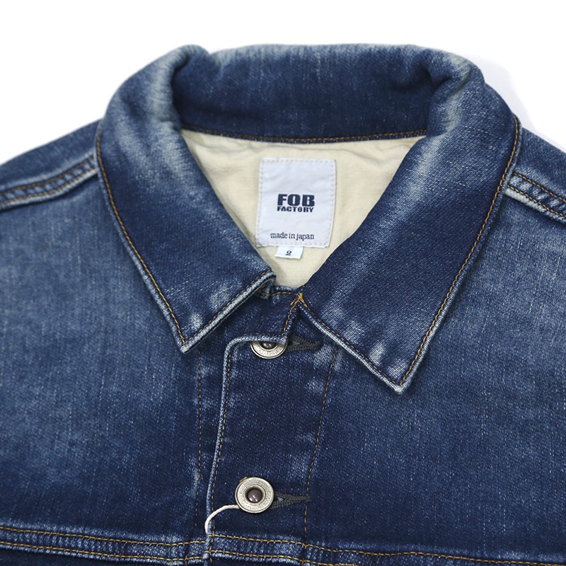 FOB FACTORY デニムジャケット FOBファクトリー デニムジャケット DENIM 3rd JKT F2288 : 服