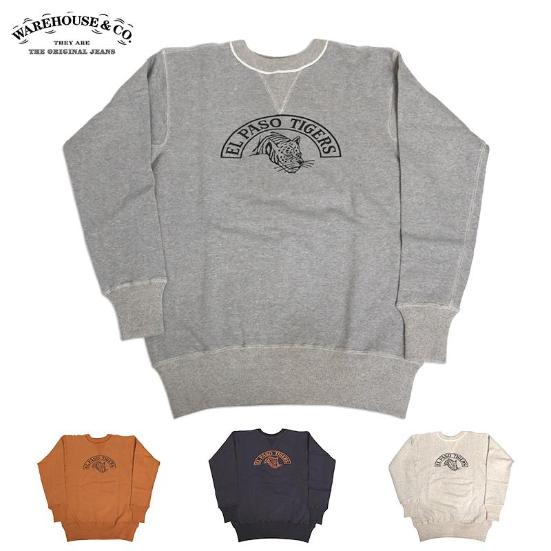 WAREHOUSE/ウェアハウス 403 ELPASO クルーネックスウェット