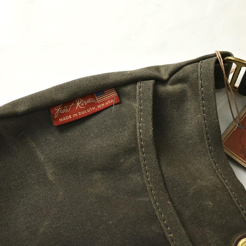 FROST RIVER/フロストリバー Crescent Lake Shoulder Bag MADE IN USA Large