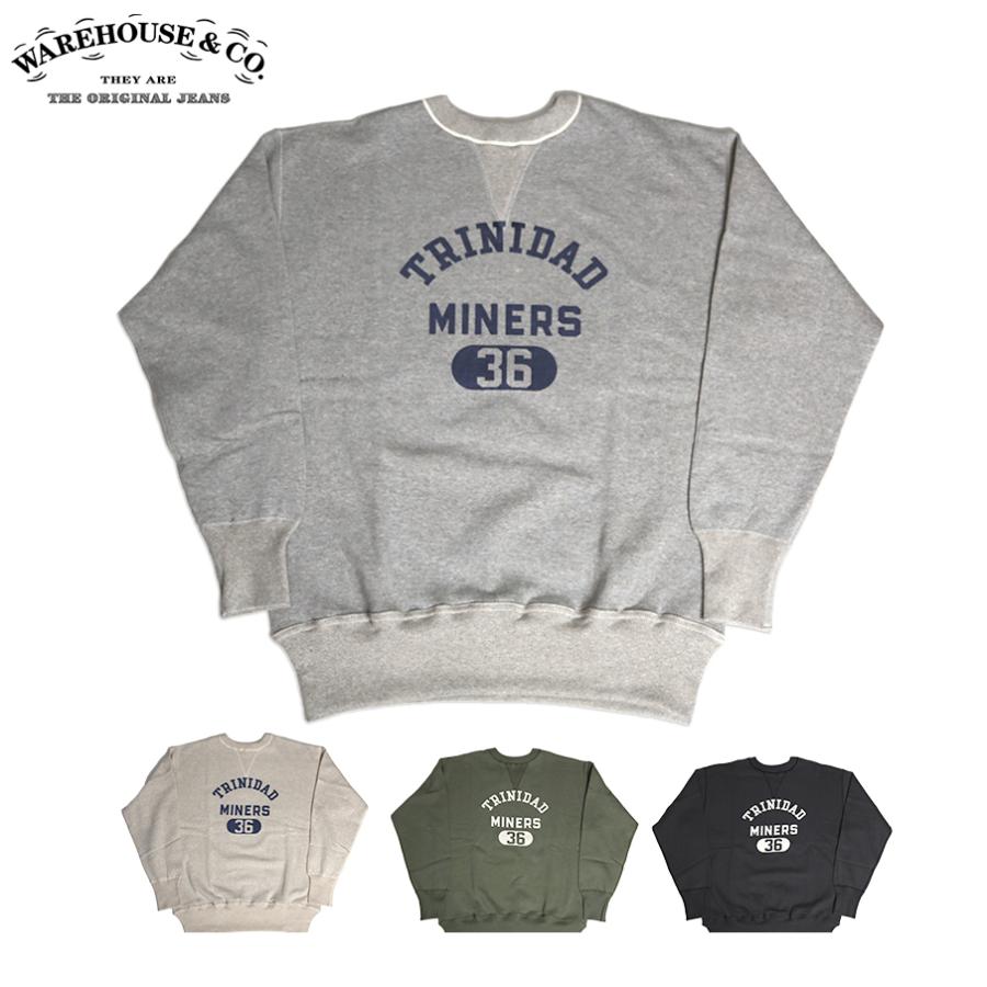WAREHOUSE/ウェアハウス Lot 401 TRINIDAD セットインクルーネックスウェット
