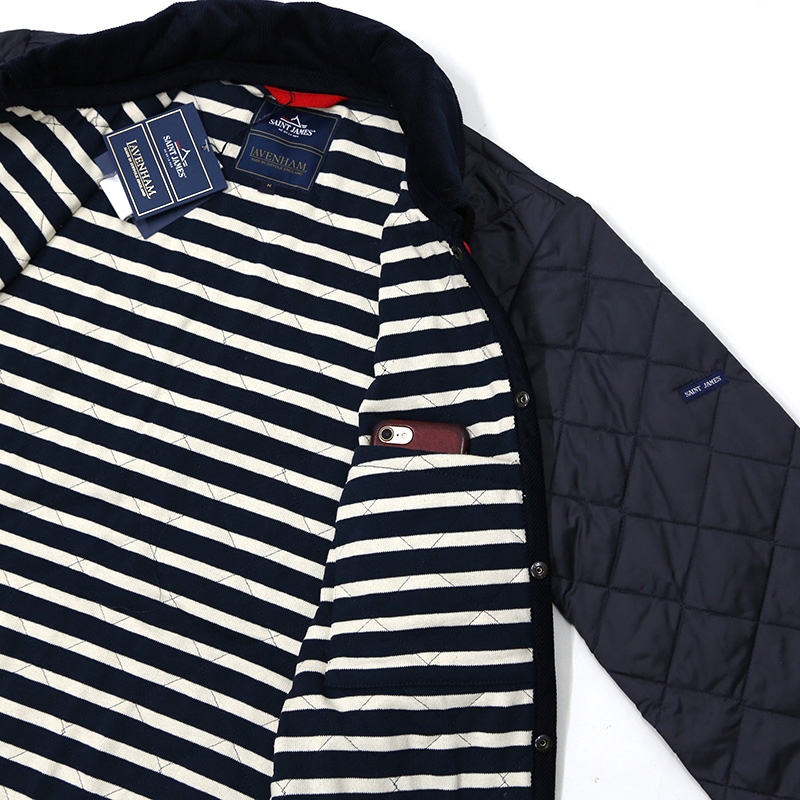 SAINT JAMES×LAVENHAM キルティングジャケット RAYDON