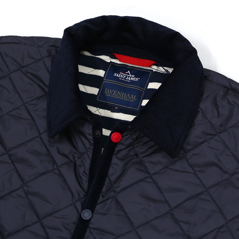 SAINT JAMES×LAVENHAM キルティングジャケット RAYDON