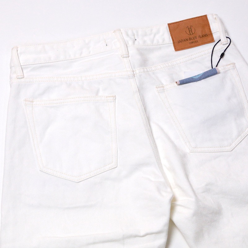ジャパンブルージーンズ CIRCLE ストレート / 13.5oz ホワイト