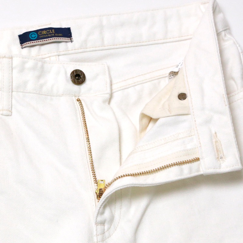 ジャパンブルージーンズ CIRCLE ストレート / 13.5oz ホワイト