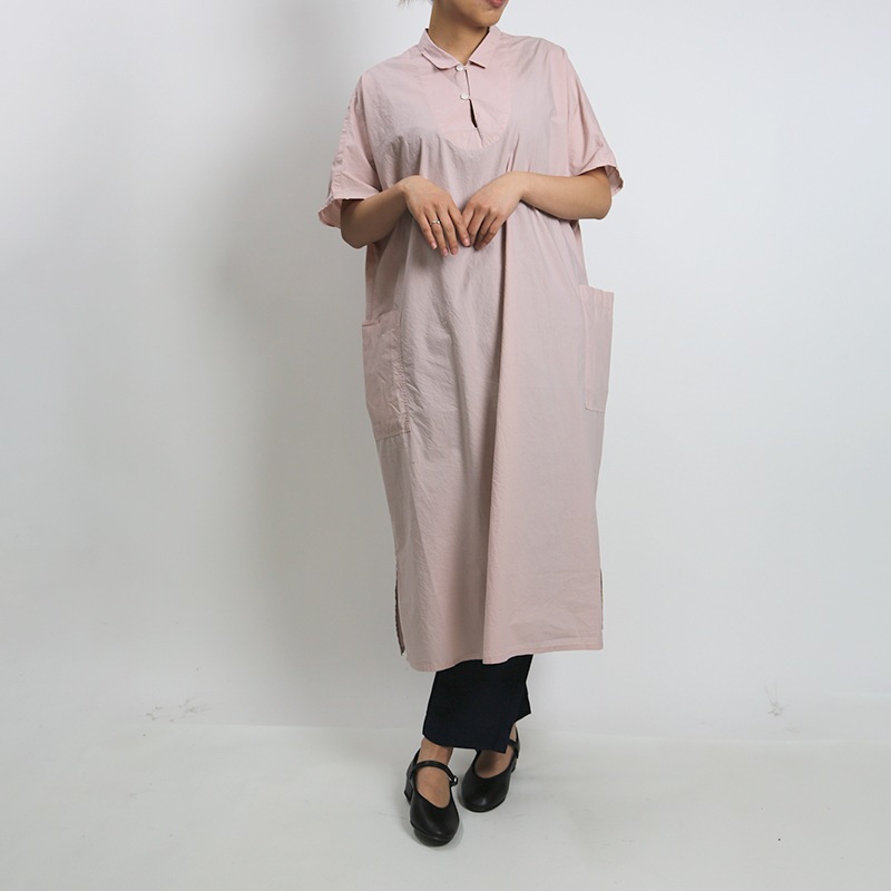 as 美品 YLÈVE イレーヴ タイプライター スキッパーワンピース YLÈVE COTTON TYPEWRITER ONE PIECE｜THE LIBRARY｜ ｜【公式