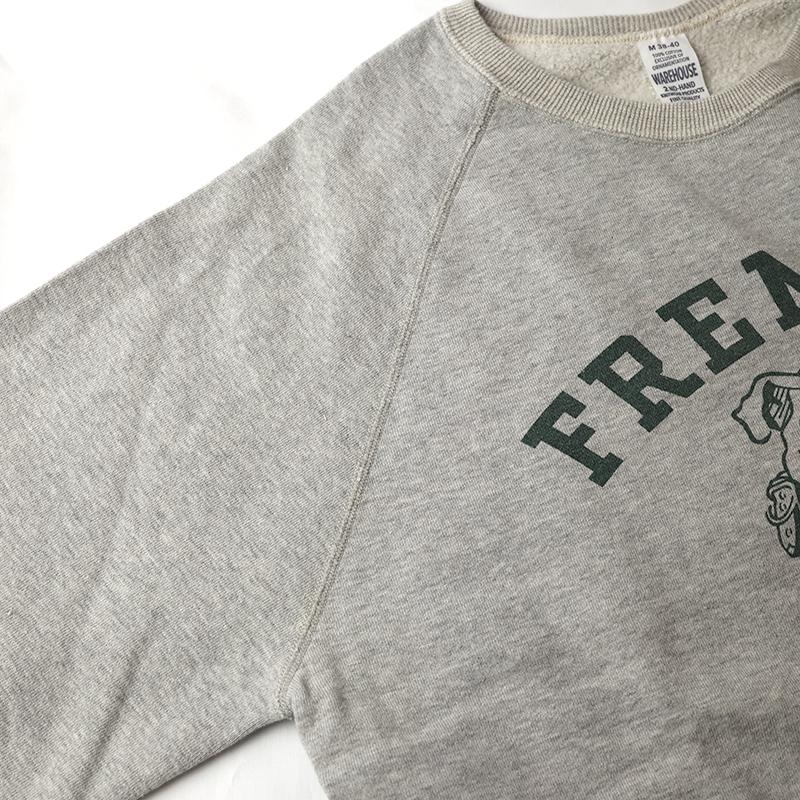 WAREHOSE/ウエアハウス ラグランスウェット 2nd hand 461-FREMONT