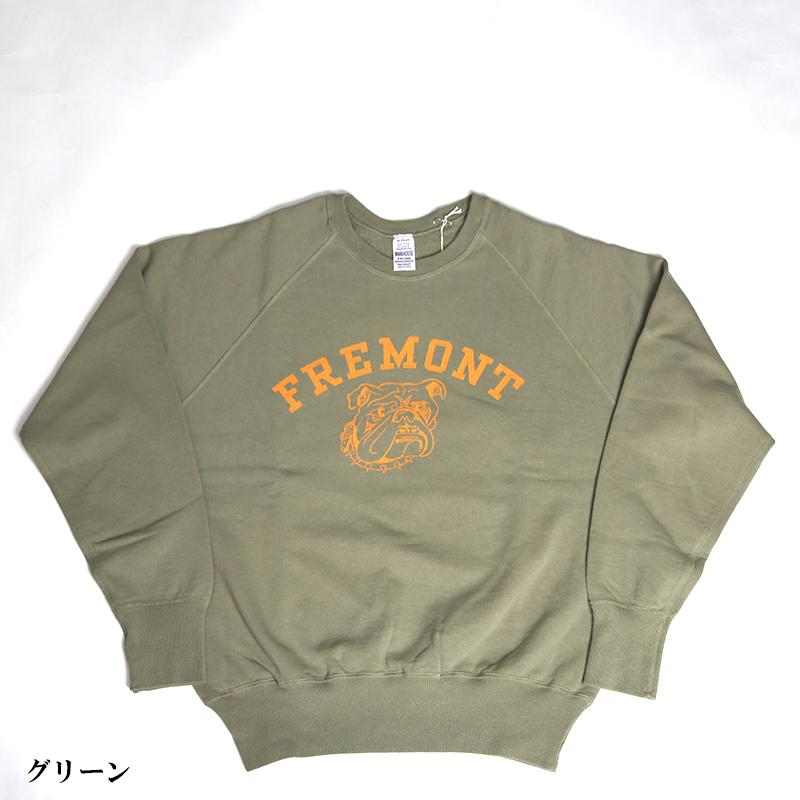 WAREHOSE/ウエアハウス ラグランスウェット 2nd hand 461-FREMONT