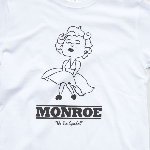 オマージュTシャツ モンロー