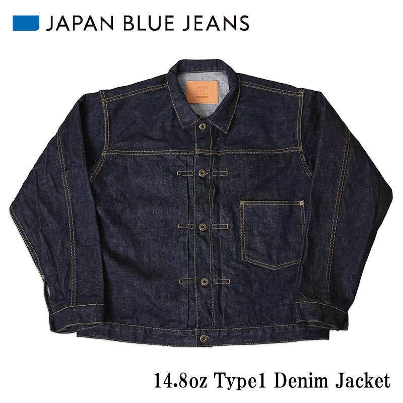 JAPAN BLUE JEANS/ジャパンブルージーンズ 14.8oz Type1 Denim Jacket　ハードデニム セルヴィッチ