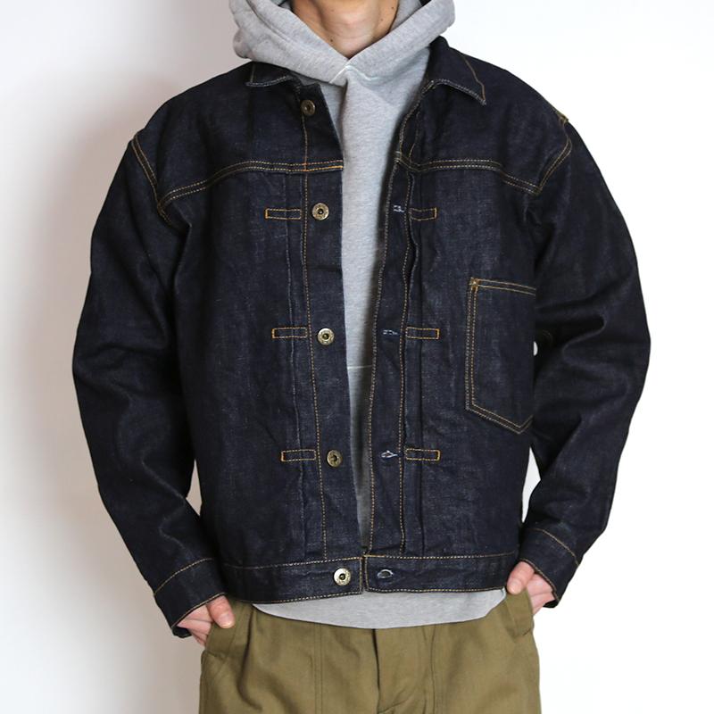 JAPAN BLUE JEANS/ジャパンブルージーンズ 14.8oz Type1 Denim Jacket　ハードデニム セルヴィッチ