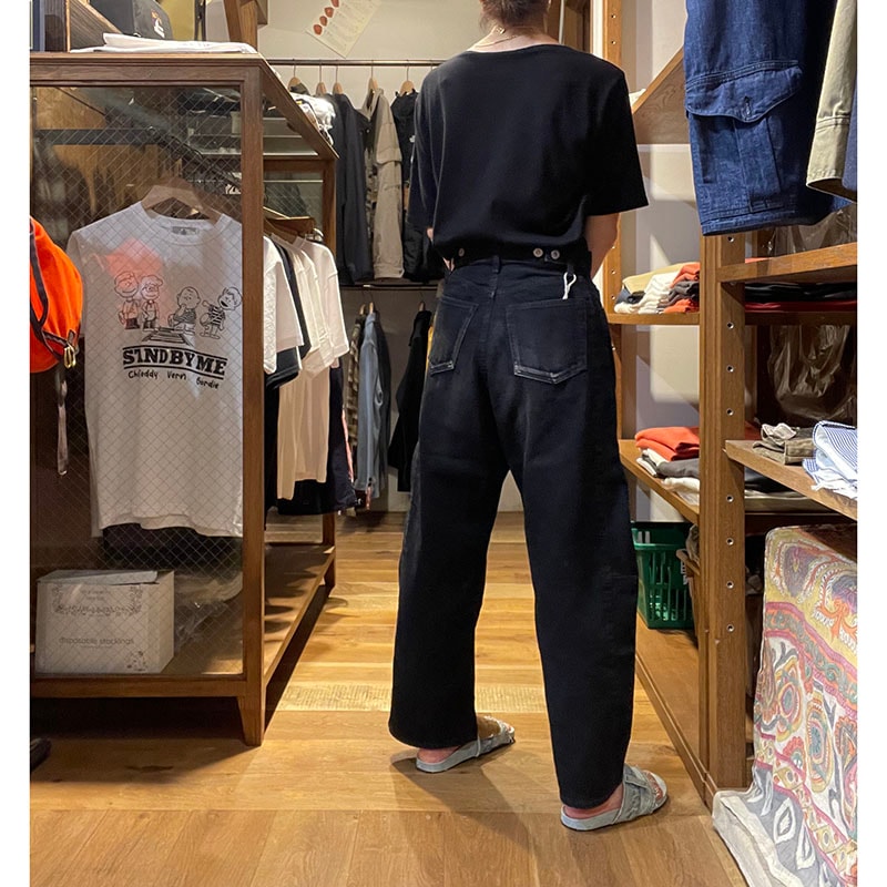SETTO （セット）PANEL JEANS / 11.5oz ブラックデニム
