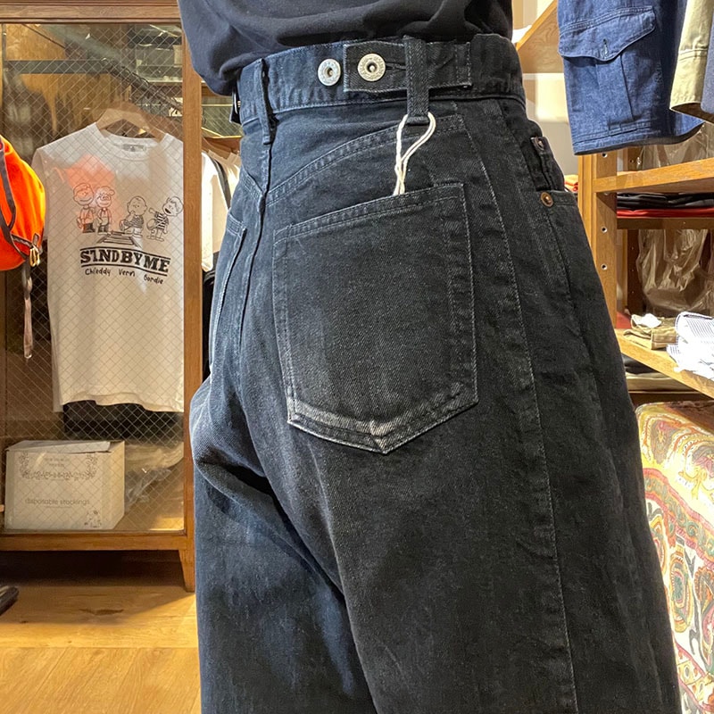 SETTO （セット）PANEL JEANS / 11.5oz ブラックデニム