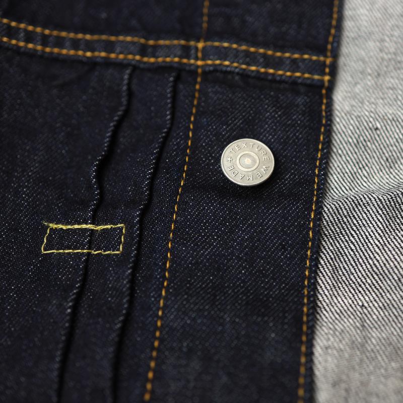 SETTO （セット） DENIM JACKET 1st type/デニムジャケット ブラック＆インディゴ ファーストタイプ