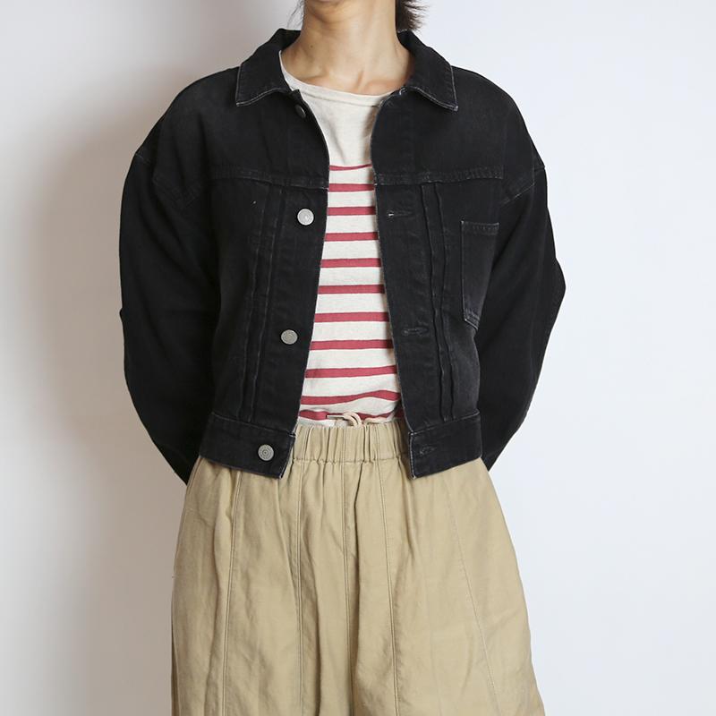 SETTO （セット） DENIM JACKET 1st type/デニムジャケット ブラック＆インディゴ ファーストタイプ