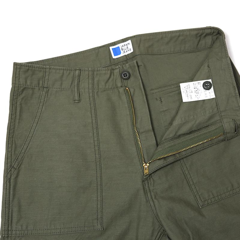 JAPAN BLUE JEANS/ジャパンブルージーンズ ミリタリーバックサテン　BACK SATIN BAKER PANTS/バックサテンベーカーパンツ