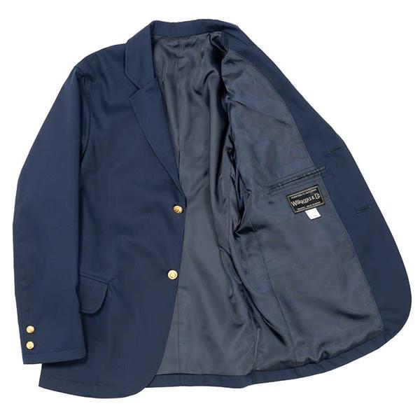 WORKERS/ワーカーズ　Moonglow Blazer, Wrinkle-Resist Chino, Navy