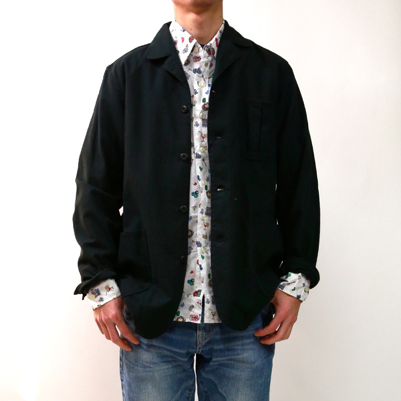 シャーキーズ レギュラーカラー長袖シャツ カジノ柄