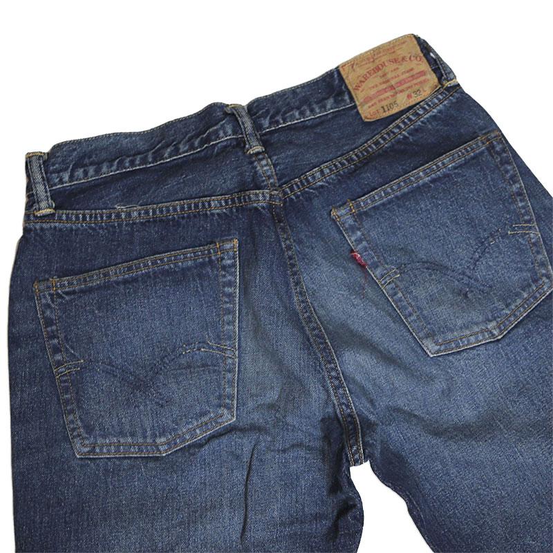 WAREHOUSE/ウェアハウス 2ND-HAND 1105 (USED WASH 濃)