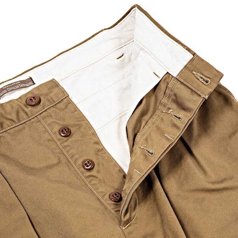 WORKERS/ワーカーズ/Officer Trousers, 2 Tuck