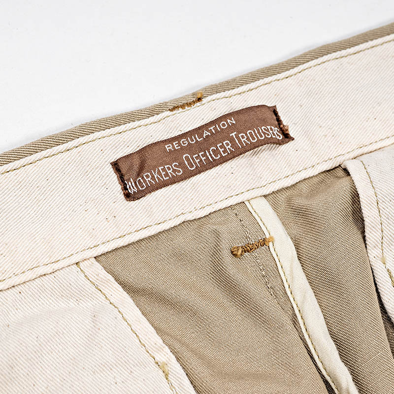 WORKERS/ワーカーズ/Officer Trousers, 2 Tuck