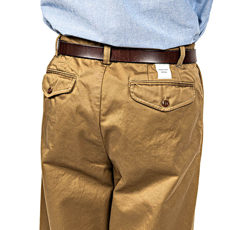 WORKERS/ワーカーズ/Officer Trousers, 2 Tuck