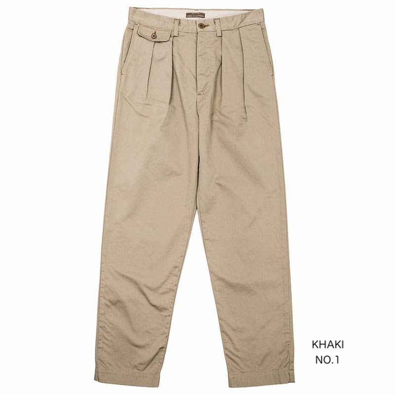 WORKERS/ワーカーズ/Officer Trousers, 2 Tuck