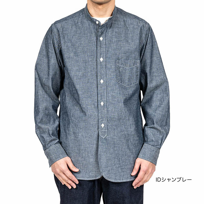 WORKERS/ワーカーズ Band Collar Shirtの通販｜RODEO&ANSWER