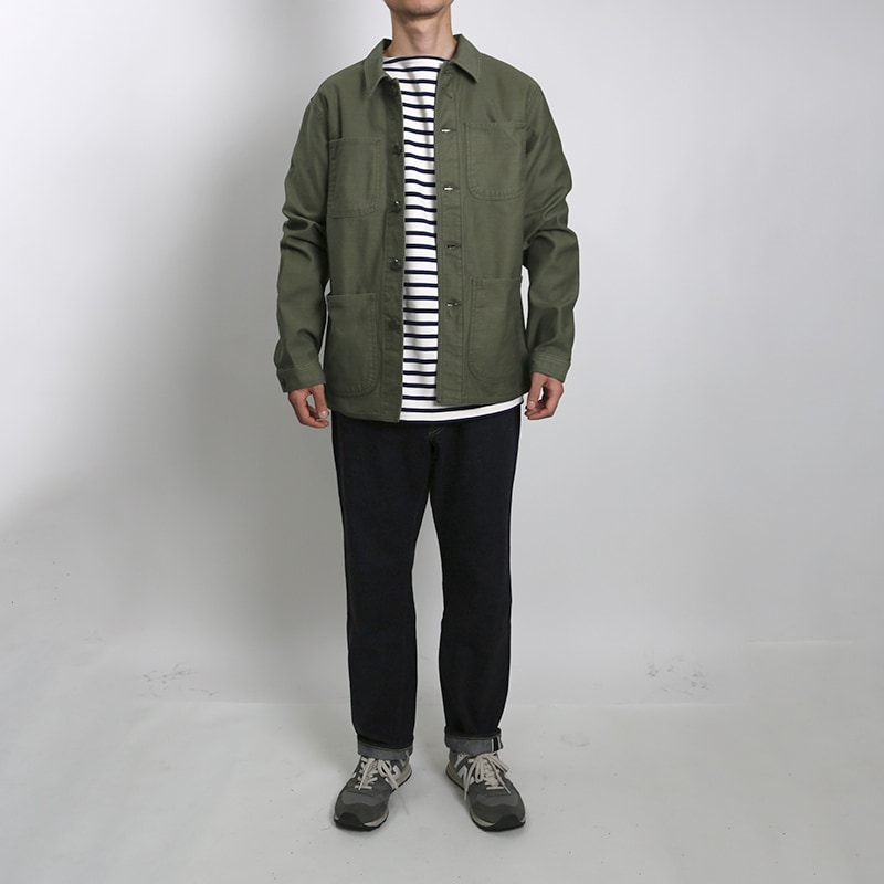 JAPAN BLUE JEANS/ジャパンブルージーンズ ミリタリーバックサテン