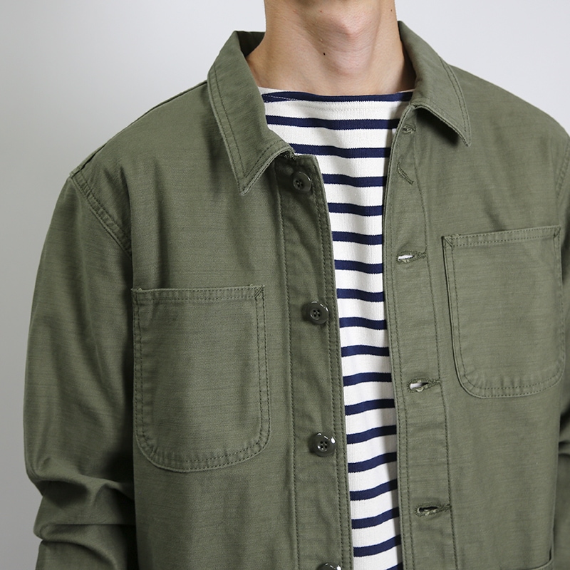 JAPAN BLUE JEANS/ジャパンブルージーンズ ミリタリーバックサテン