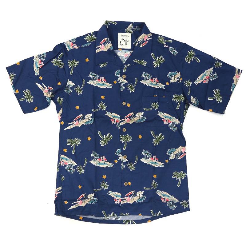 Sharkey's/シャーキーズ フラミンゴアロハシャツ 71029