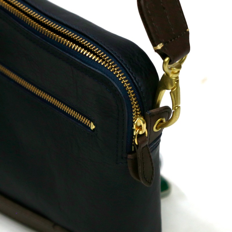 NELD ネルド イタリア産フルタンニンレザークラッチ/ボディ(MILLシリーズ)