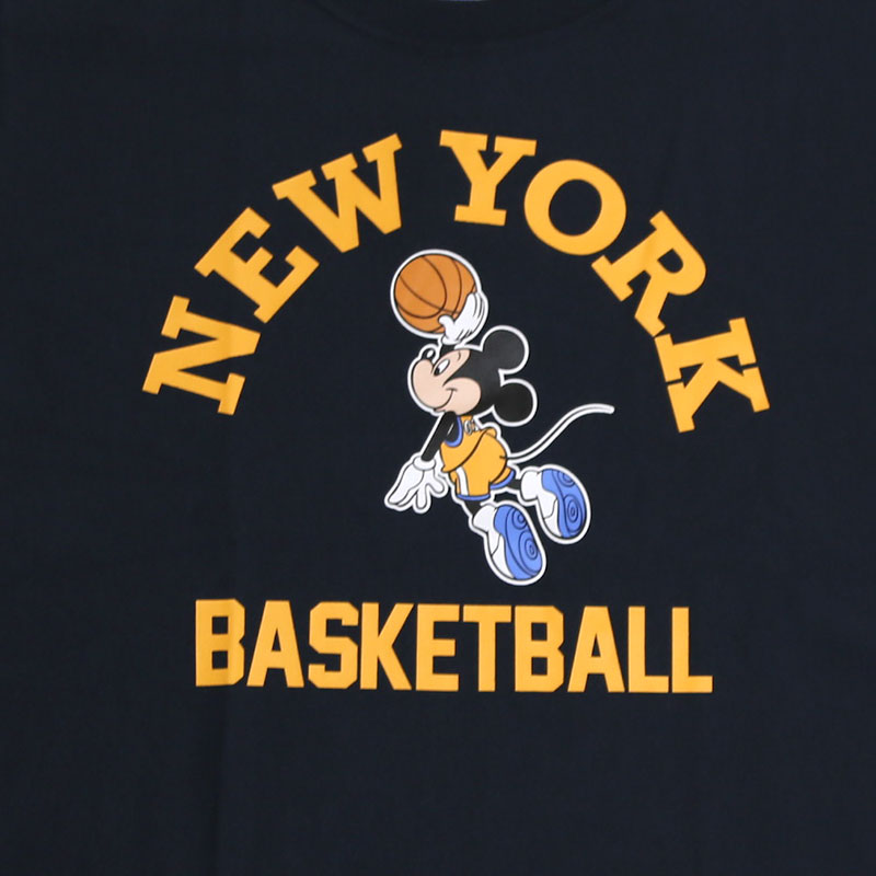 Chmpion/チャンピオン リバースウィーブ半袖Tシャツ MICKEY MOUSE/ミッキー NEW YORK