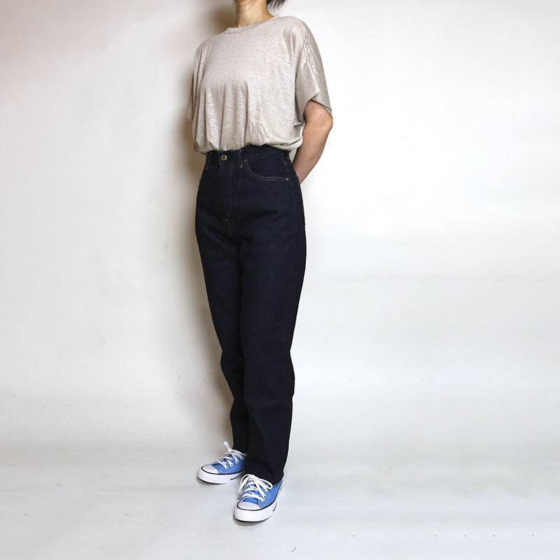 JAPAN BLUE JEANS/ジャパンブルージーンズ High waist Straight 12.5OZデニム【レディース】