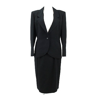 ラピーヌスカートスーツ ラピーヌ(LAPINE)黒スカートスーツ 9 ☆ 2189-20131113-003