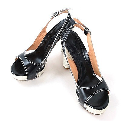 セルジオロッシ サンダル 38 1/2 - セルジオロッシ ミュール サンダル