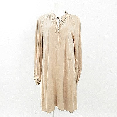 セオリーリュクス(theory)ピンクベージュワンピース 38 ☆ 2640