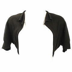 フォクシー　カーディガン　ボレロ　40 フォクシー（FOXEY）こげ茶カーディガン 40 ☆ 25131029-008