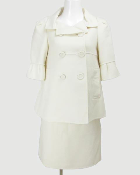 フォクシー FOXEY オフ白 カシミヤ スーツ 38 | フォクシー,スーツ