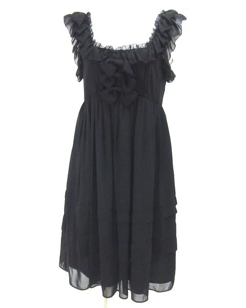 JILLSTUART 黒 パーティードレス サイズ2 ジルスチュアート JILL STUART 黒 ドレス 2 | ジルスチュアート