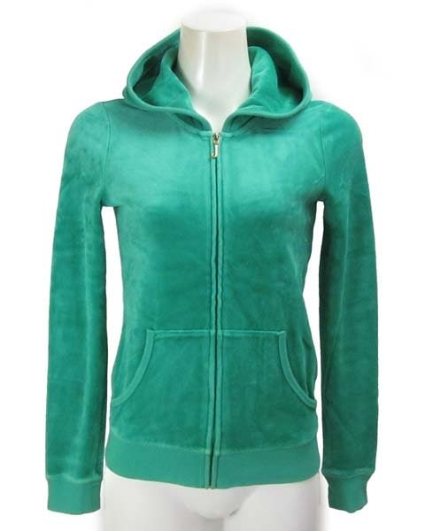 ジューシークチュール　パイル地パーカー JUICY COUTURE ジューシークチュール パイル地パーカー M - メルカリ