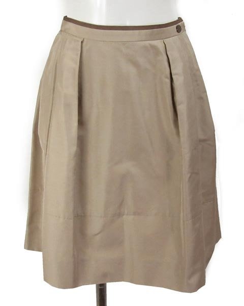 フォクシー FOXEY ベージュ シルク スカート 38 | フォクシー,スカート